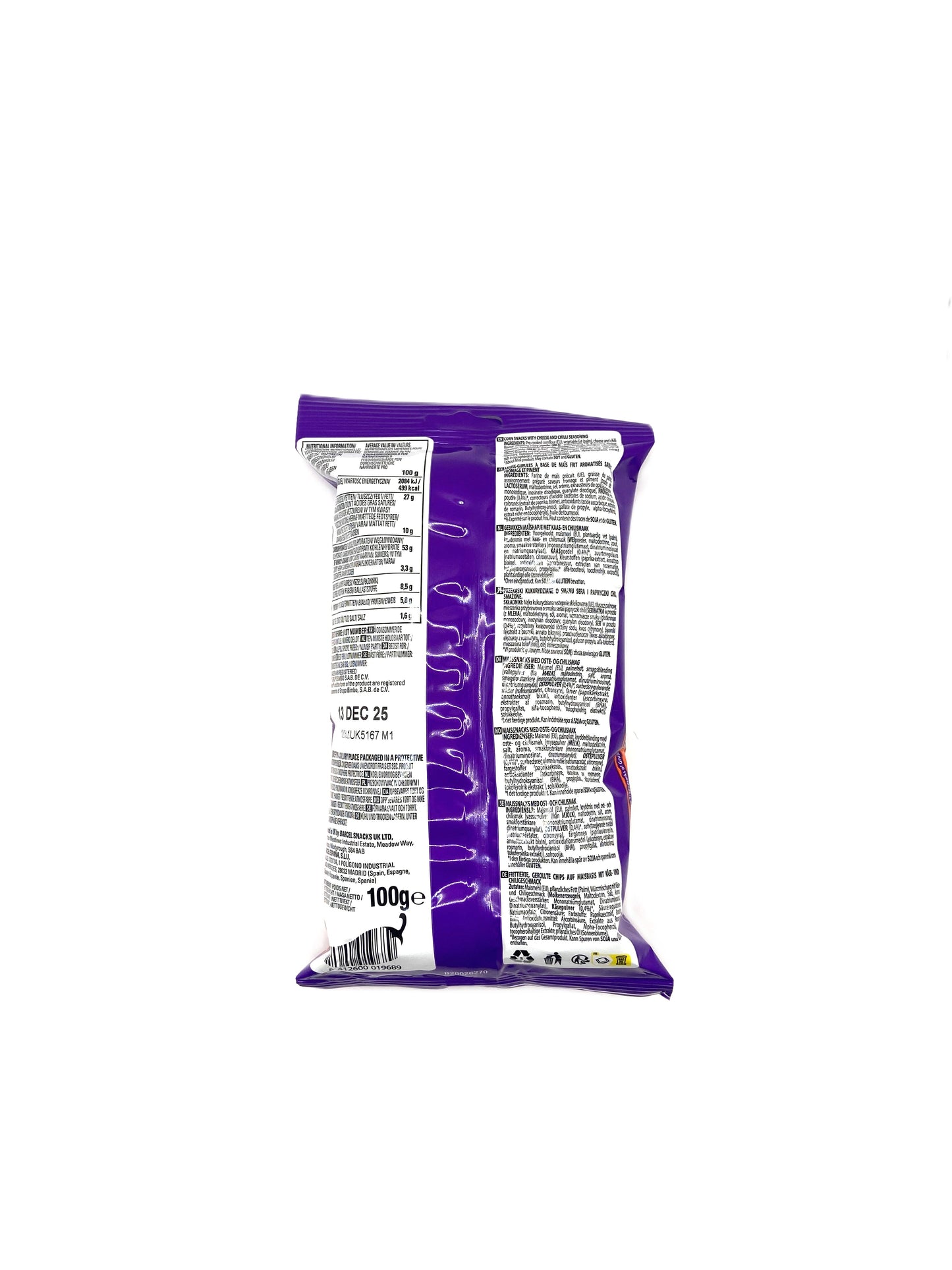 Takis Blue Heat Gerollte Tortilla-Chips, 100g