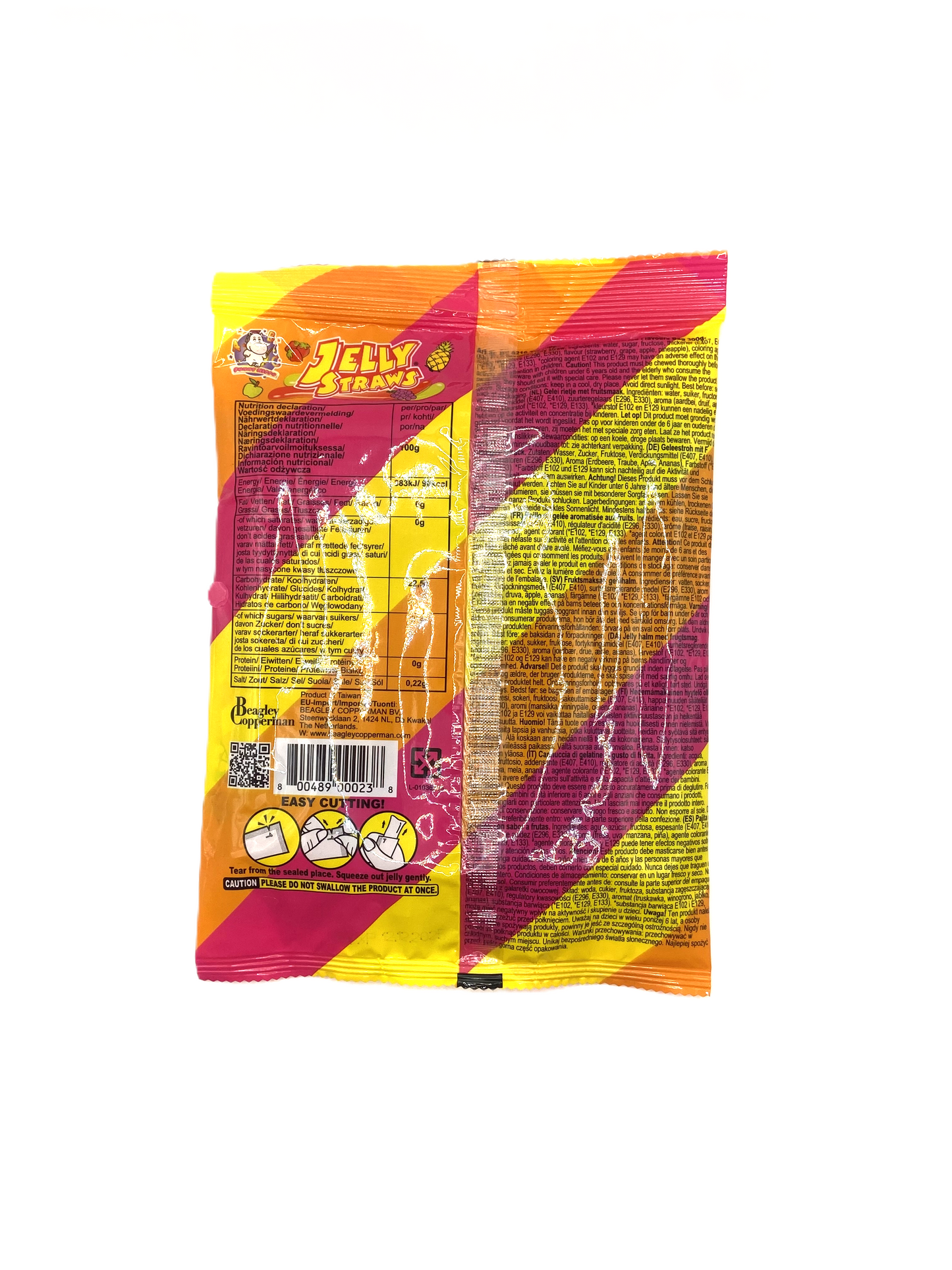 Squeeze Jelly Straws Fruchtmix Jelly Süßigkeit – 300 g