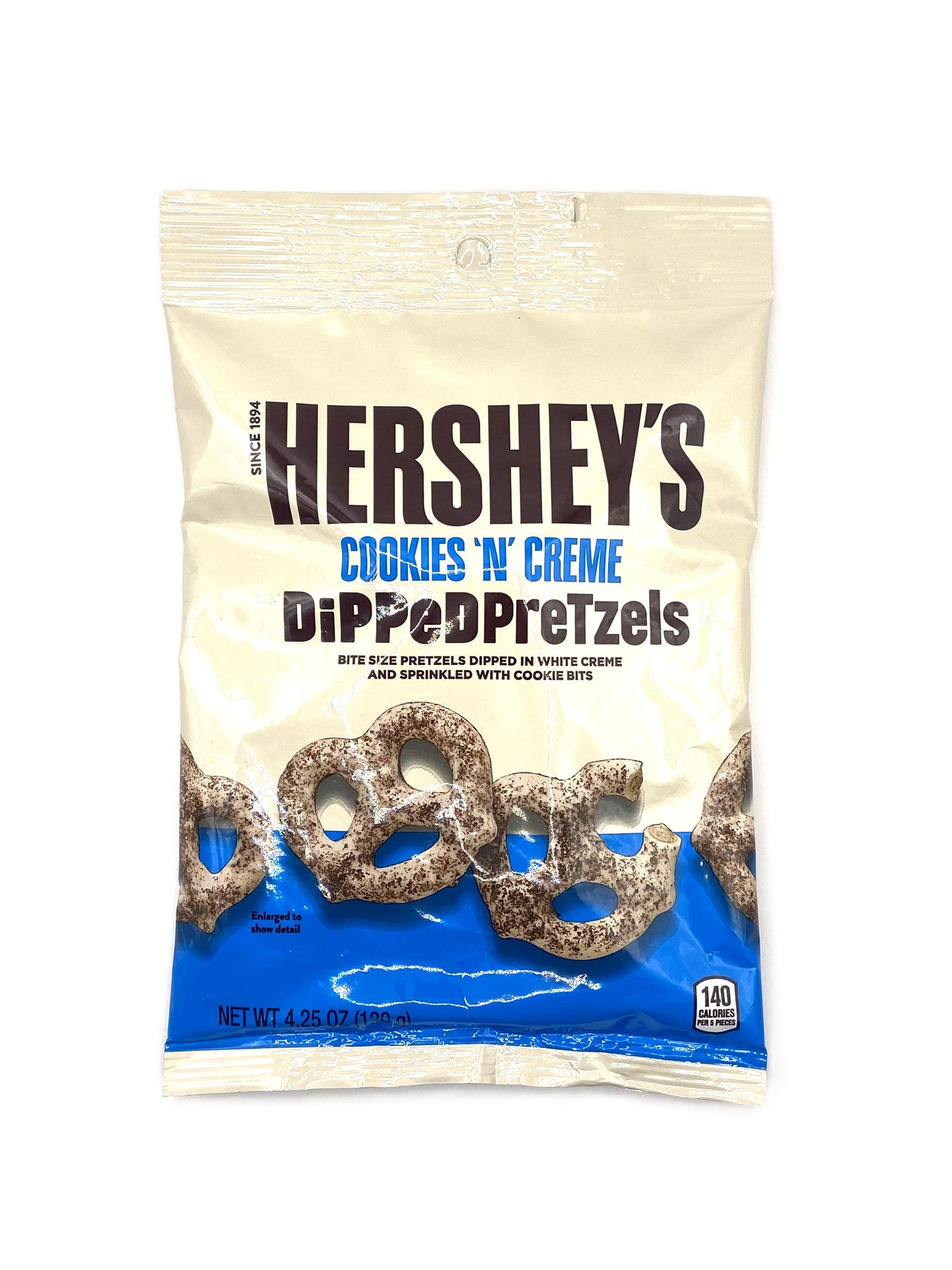 HERSHEY'S Cookies 'N Creme Pretzels 120g - Salzig & Süß