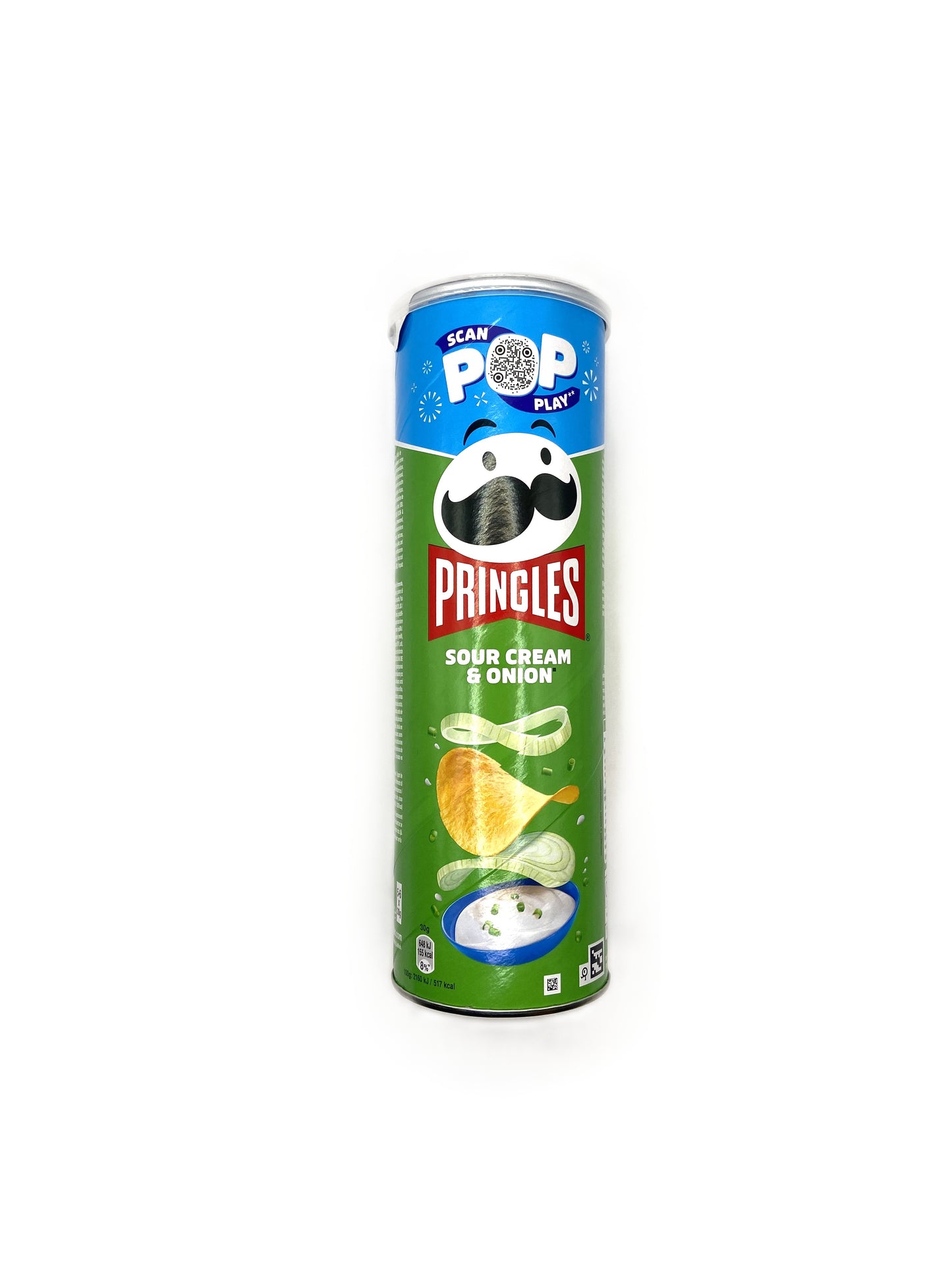Pringles Sour Cream & Onion Chips 165g - Cremig & Würzig
