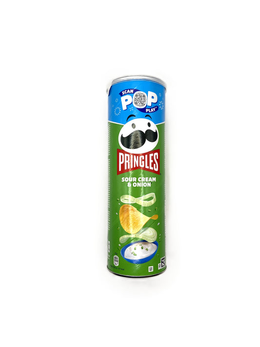 Pringles Sour Cream & Onion Chips 165g - Cremig & Würzig