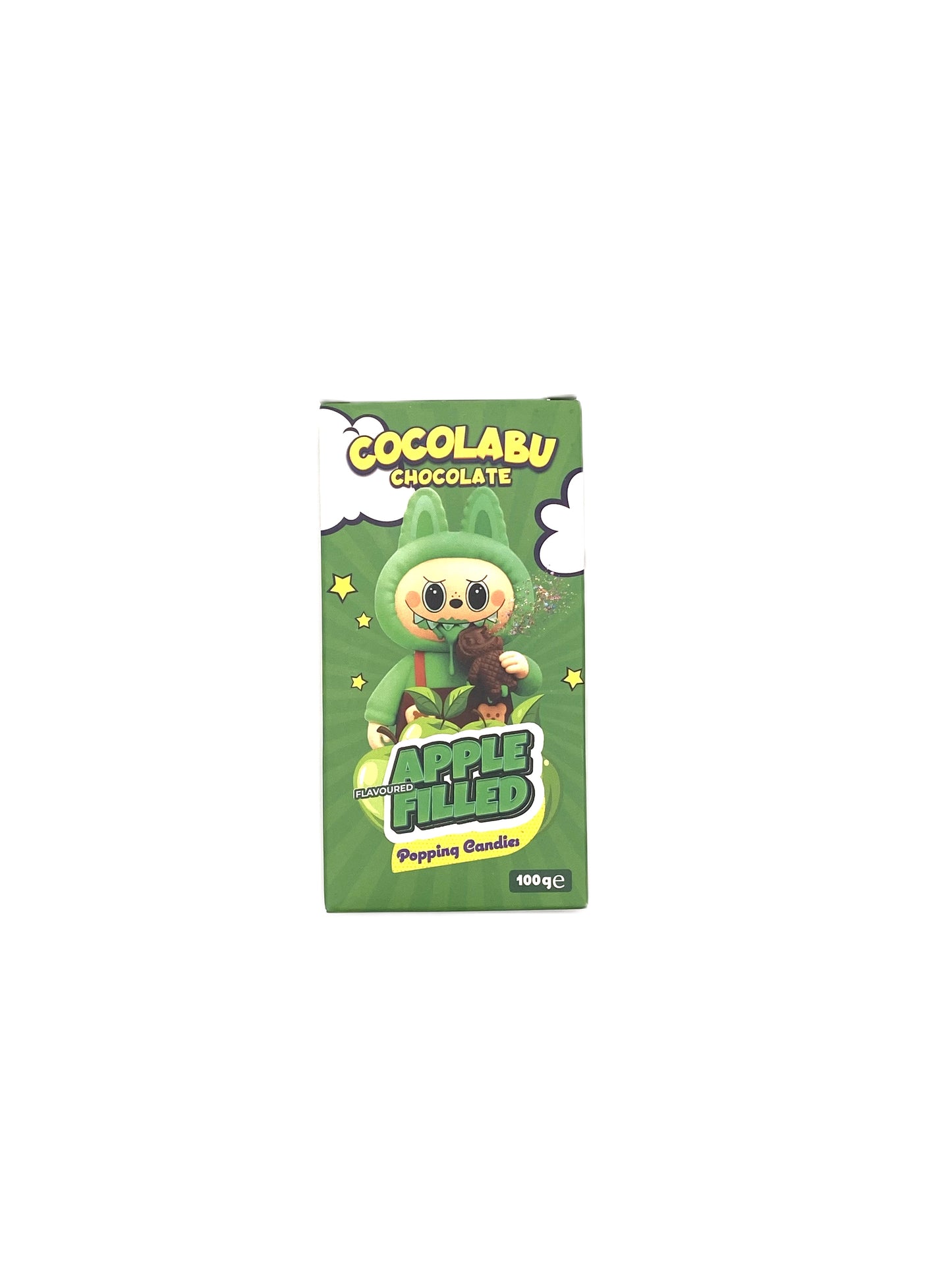 Cocolabu Chocolate Apple 100g - Apfelgeschmack & Knistereffekt