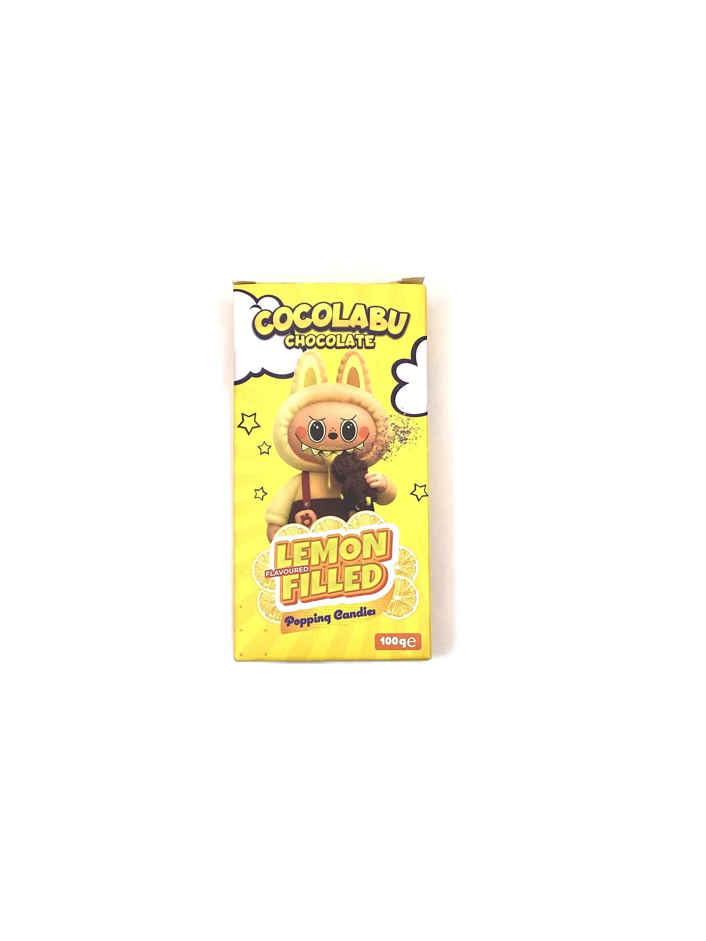 Cocolabu Chocolate Lemon 100g - Zitronengeschmack & Knistereffekt