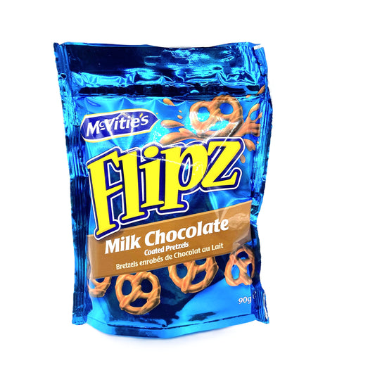 Flipz Milk Chocolate Pretzels 90g