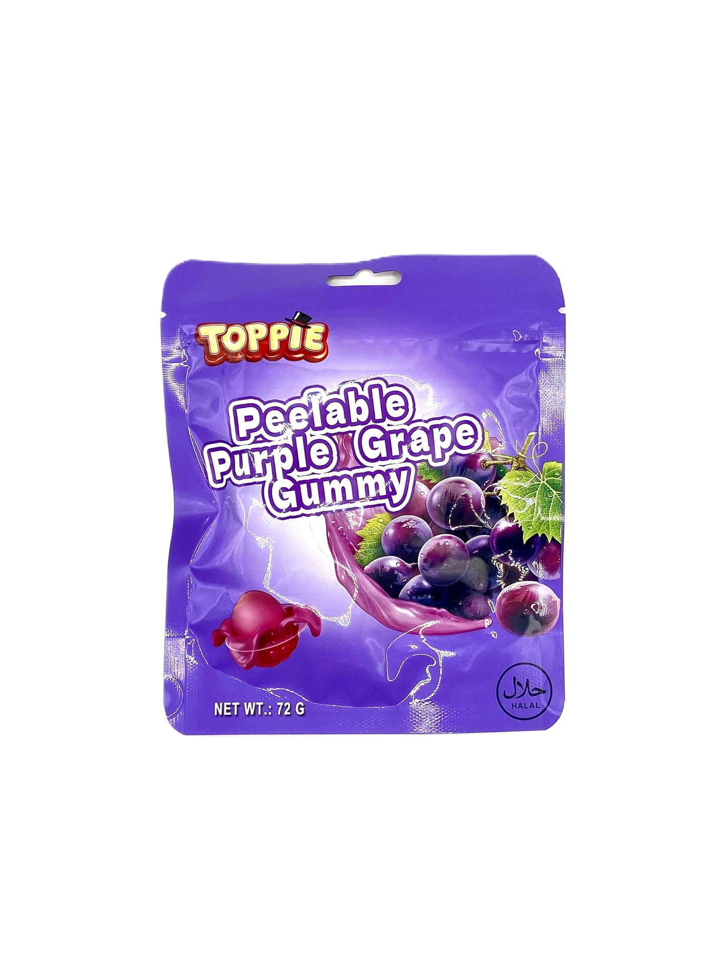 Peelable Purple Grape Gummy – Schälsüßigkeit mit Traubengeschmack