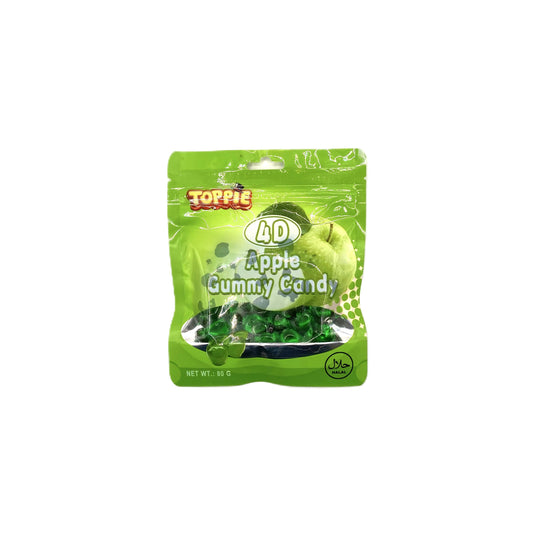 Toppie 4D Apple Gummy Candy – Apfel Fruchtgummi 80g