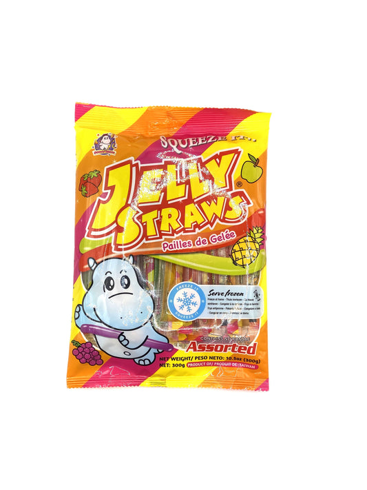 Squeeze Jelly Straws Fruchtmix Jelly Süßigkeit – 300 g