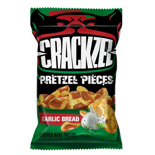 Crackzel Pretzel Pieces Garlic Bread 85g OnkelSuga Shop